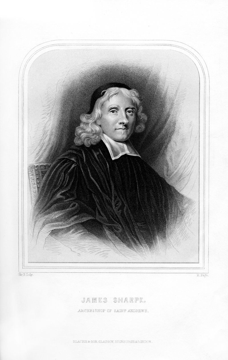 James Sharpe, Schotse geestelijke, 1870 door R. Page