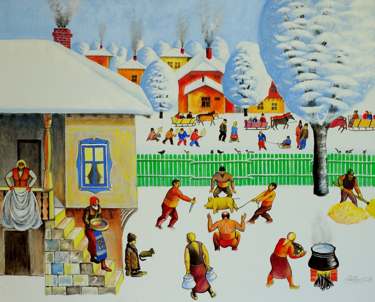 Op de Kerstboom door Radi Nedelchev