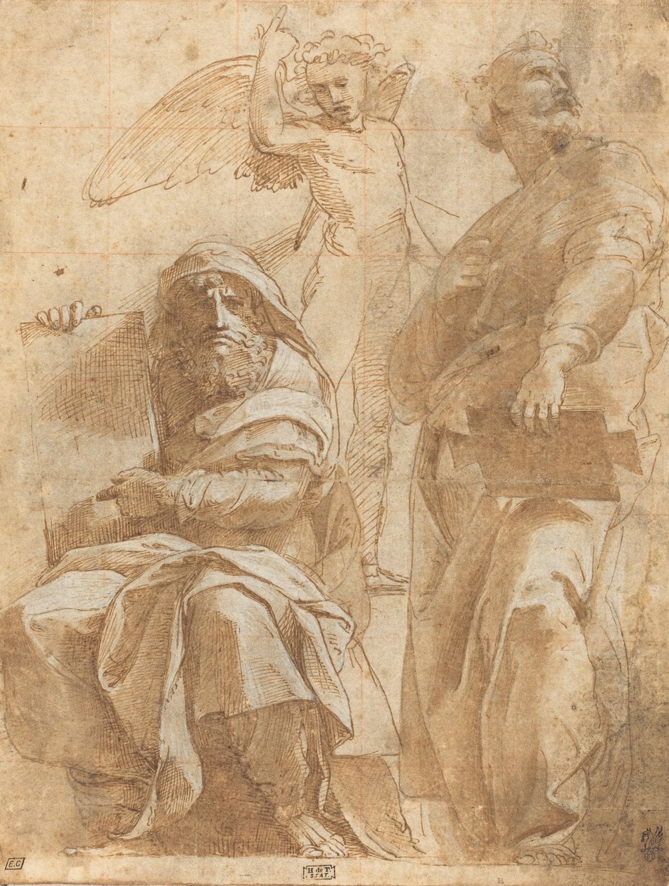 De Profeten Hosea en Jona door Raffaello Sanzio Raphael