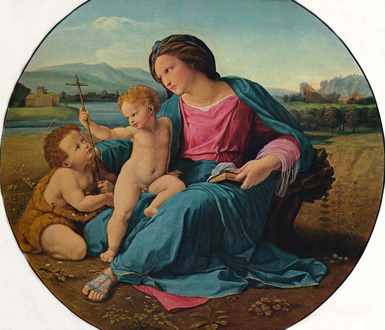 De Alba Madonna door Raffaello Sanzio Raphael