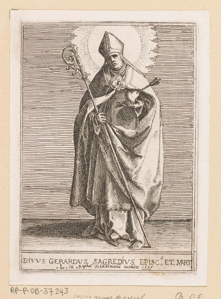 Heilige Gerard Sagredo door Raffaello Schiaminossi