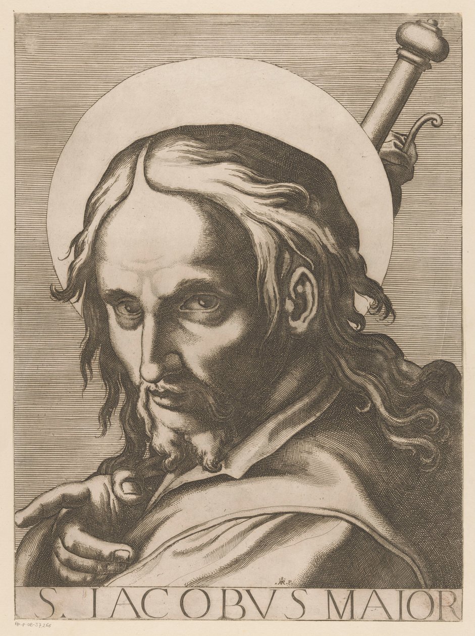 Heilige Jakobus de Meerdere door Raffaello Schiaminossi