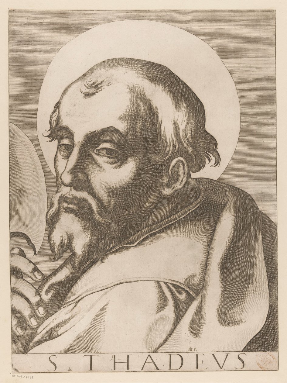 Heilige Judas Taddeüs door Raffaello Schiaminossi