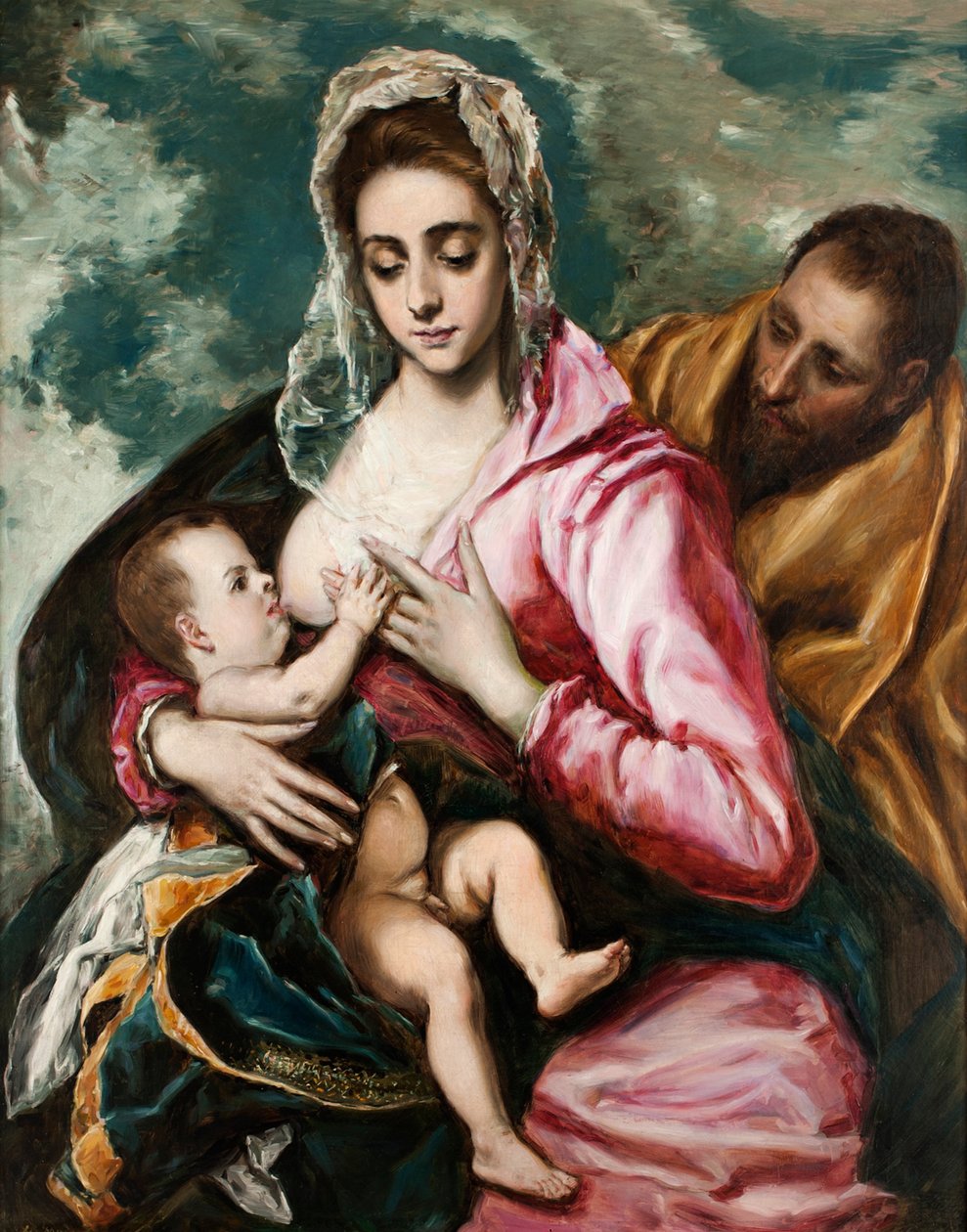 Heilige Familie door Raimundo Madrazo de Garreta