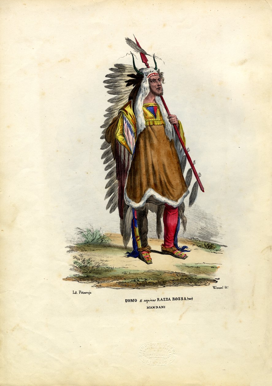 Mandani Indiaan, 1863-79 door Raimundo Petraroja
