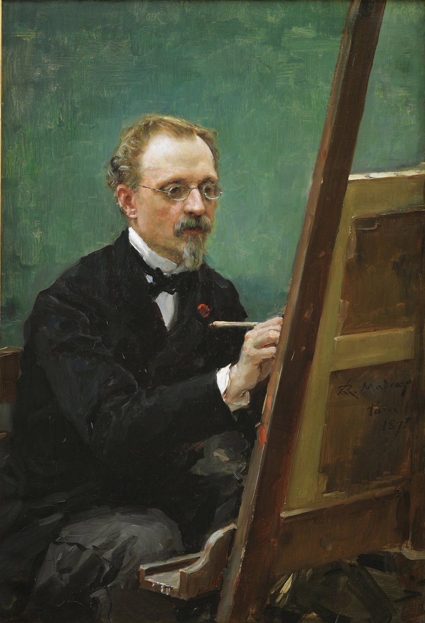 Portret van Federico de Madrazo door Raimundo de Madrazo y Garreta