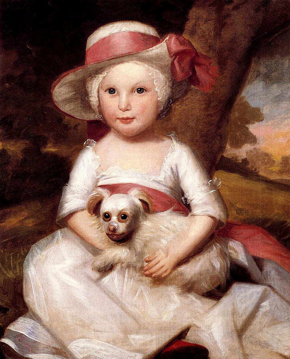 Portret van een kind, ca. 1778 door Ralph Earl