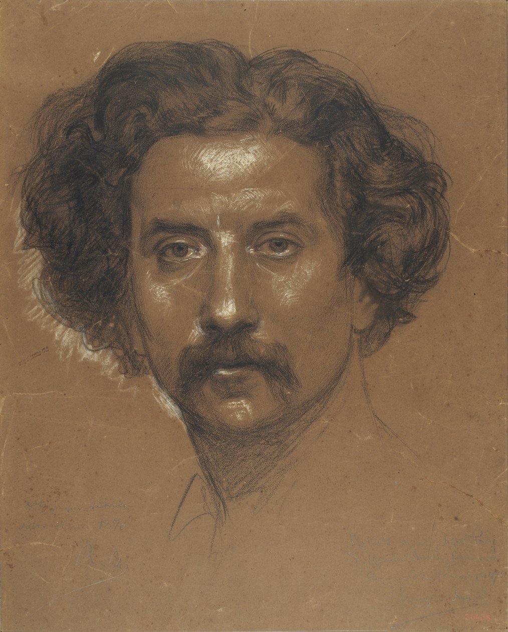 Zelfportret door Ramón Martí Alsina