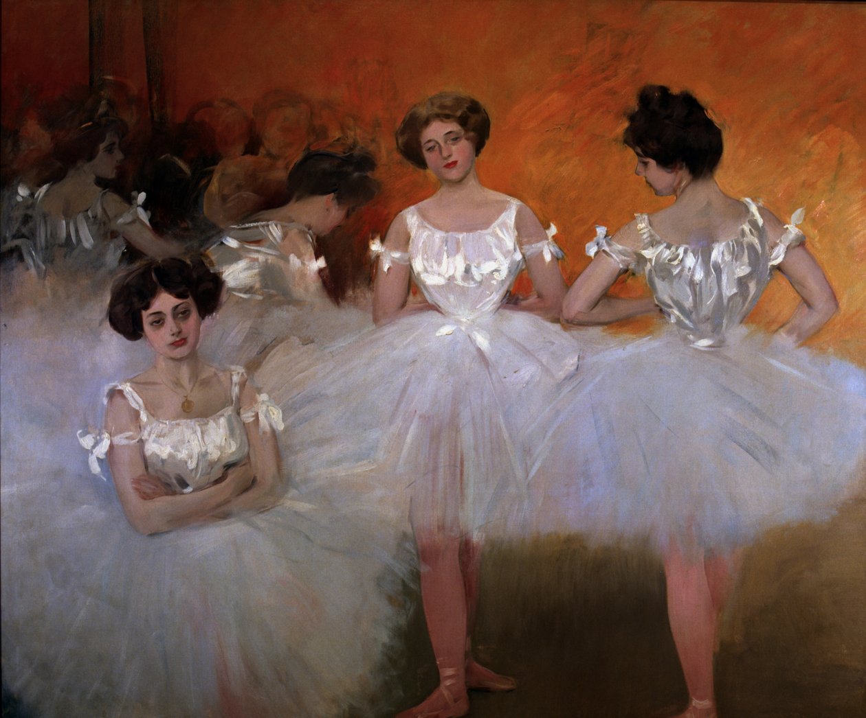 Dansgroep door Ramon Casas
