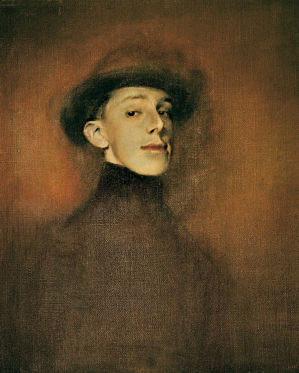 Portret van koning Alfonso XIII van Spanje (studie) door Ramón Casas