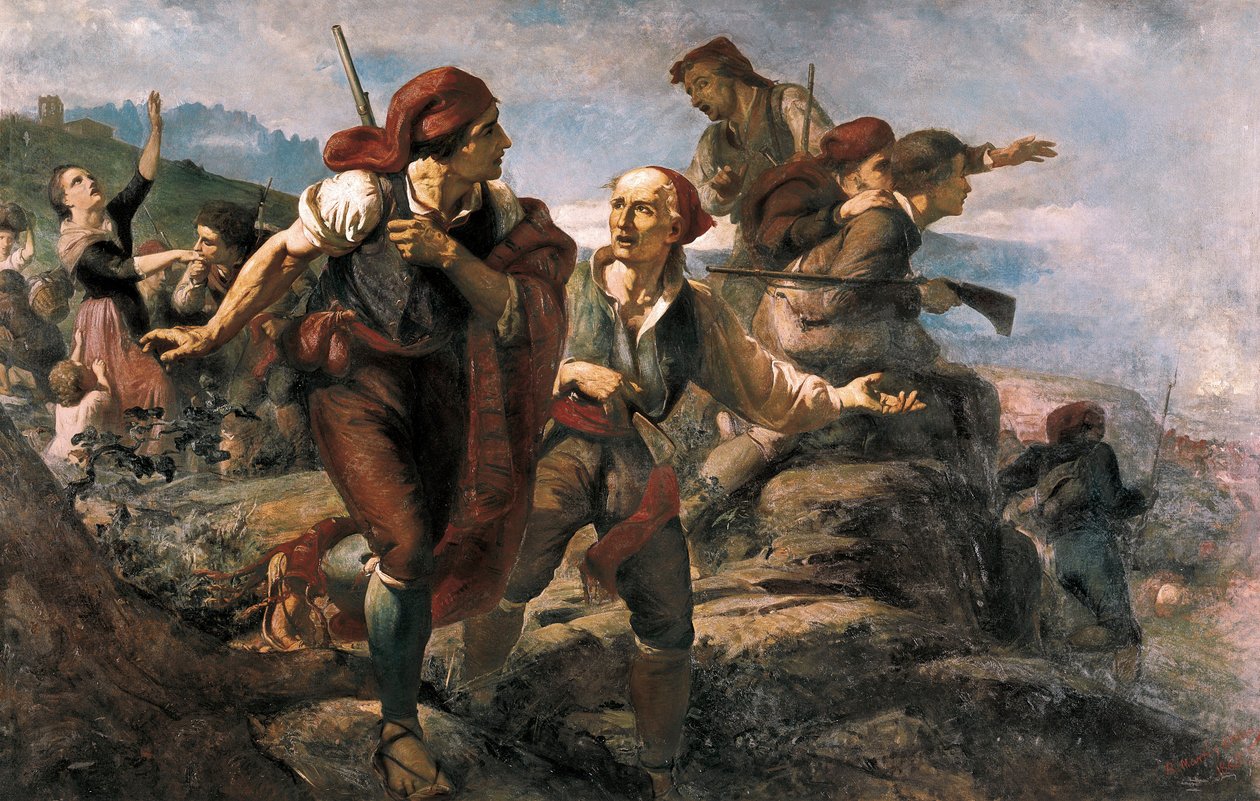 Spaanse Onafhankelijkheidsoorlog: De Catalaanse militie van Bruc. door Ramón Martí Alsina