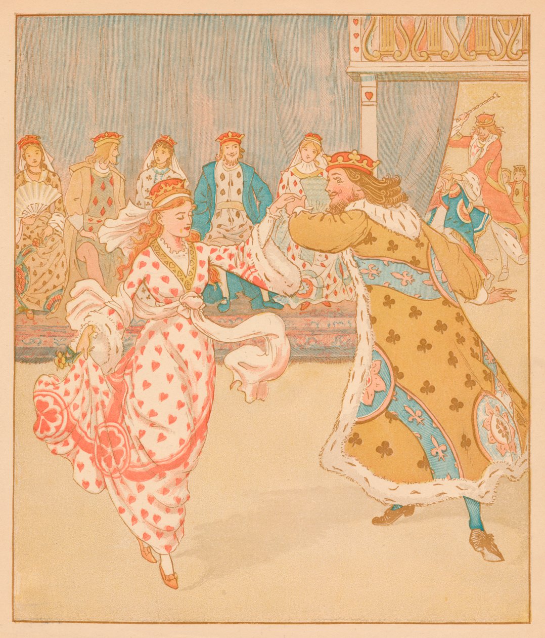 En sloeg de Schurk flink, 1880 door Randolph Caldecott