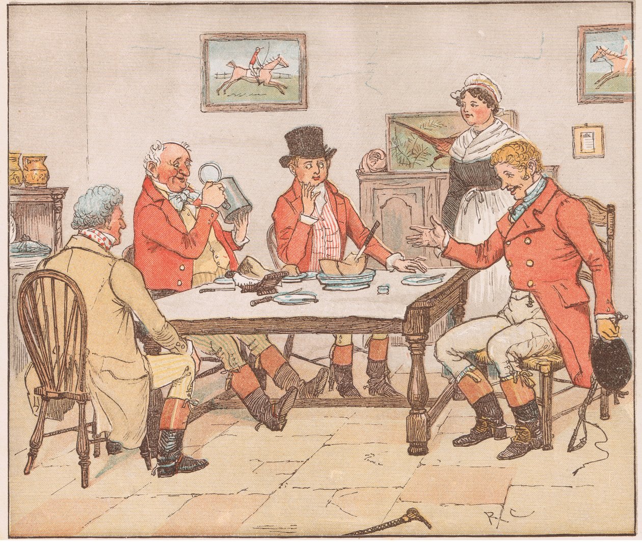 De kan rondgeven, mijn jongens door Randolph Caldecott