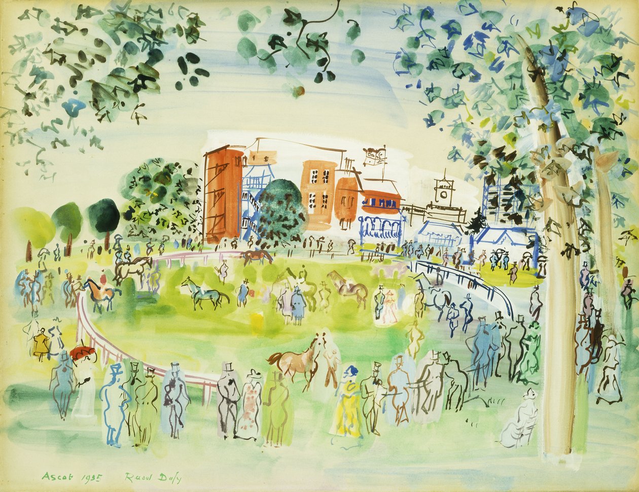 Ascot door Raoul Dufy