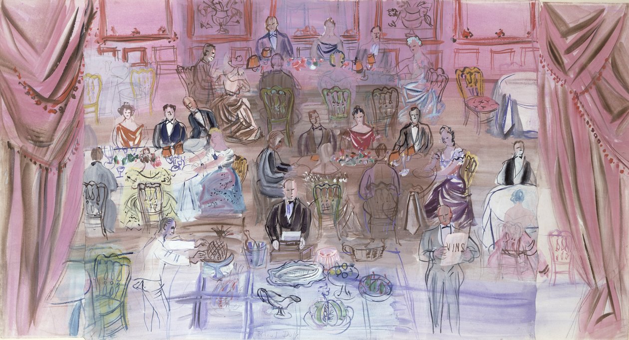 Gastronomie door Raoul Dufy