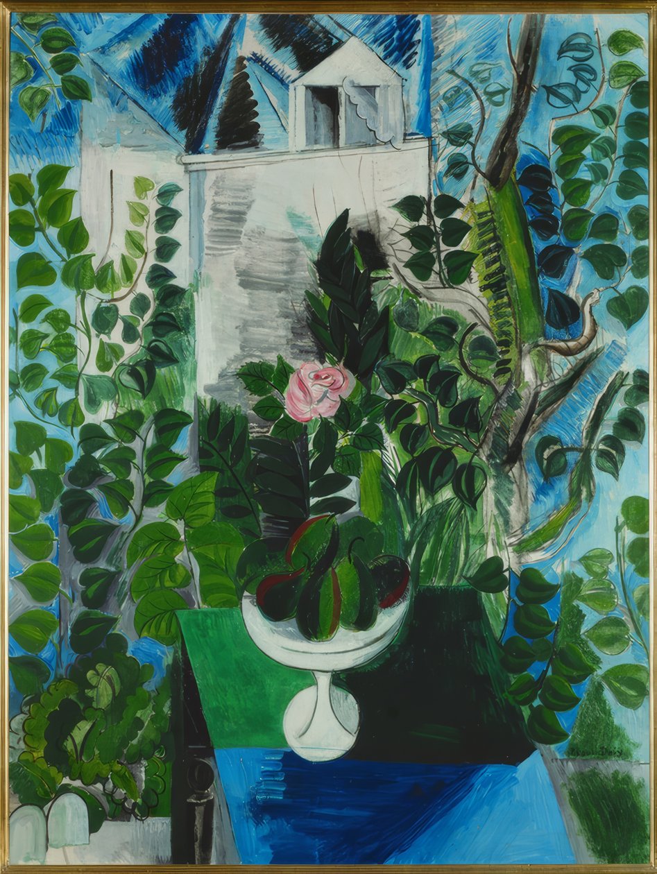 Huis en tuin van de kunstenaar in Le Havre door Raoul Dufy