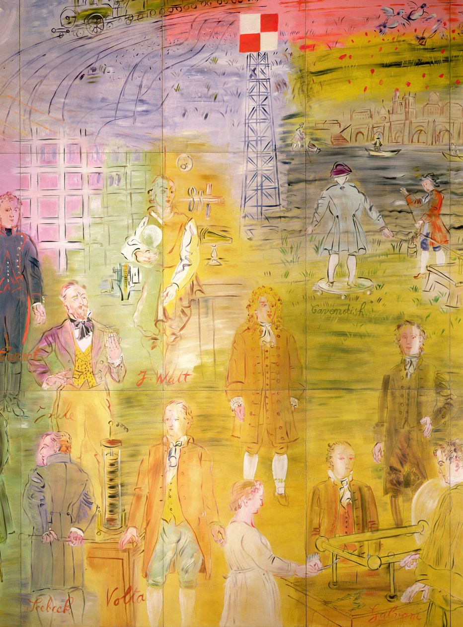 La Fee Electricite door Raoul Dufy