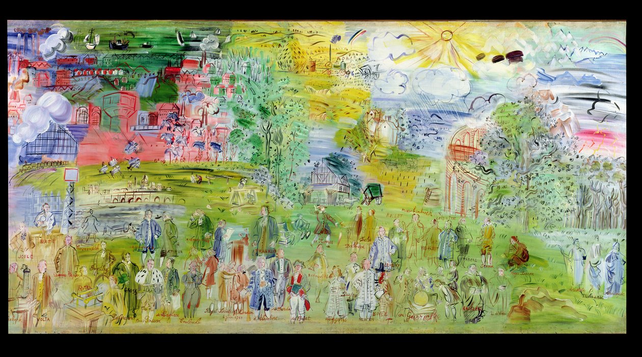 La Fee Electricite door Raoul Dufy