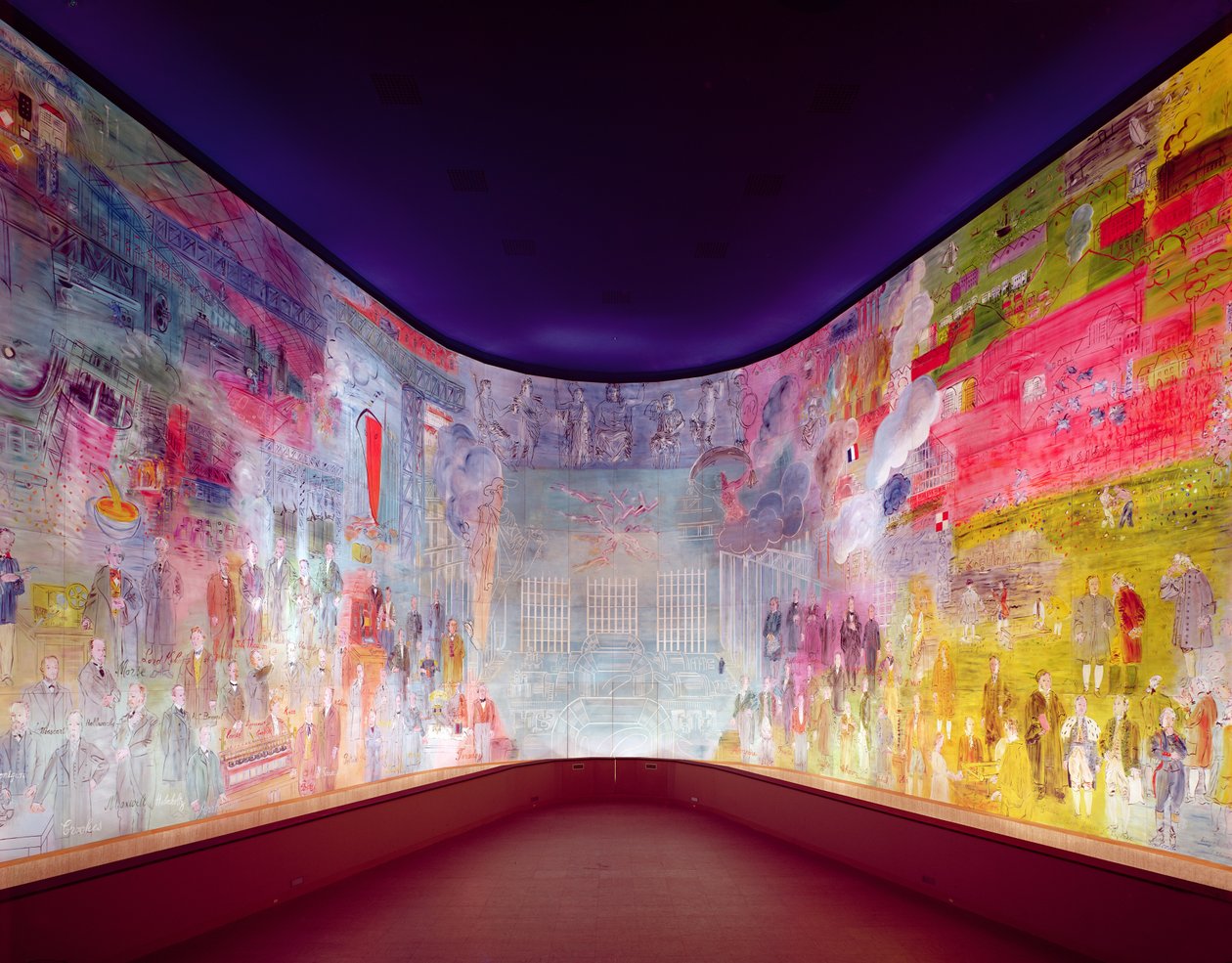 La Fee Electricite door Raoul Dufy