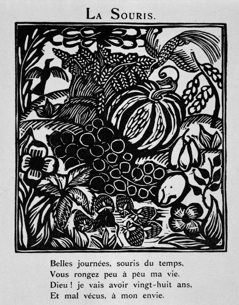 De muis - in "Le Bestiaire ou cortège d