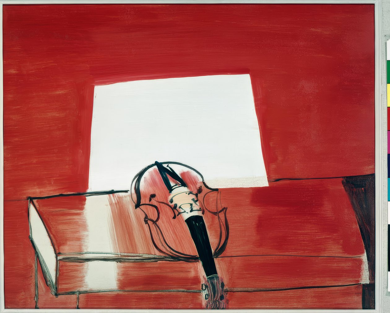 Stilleven met viool door Raoul Dufy