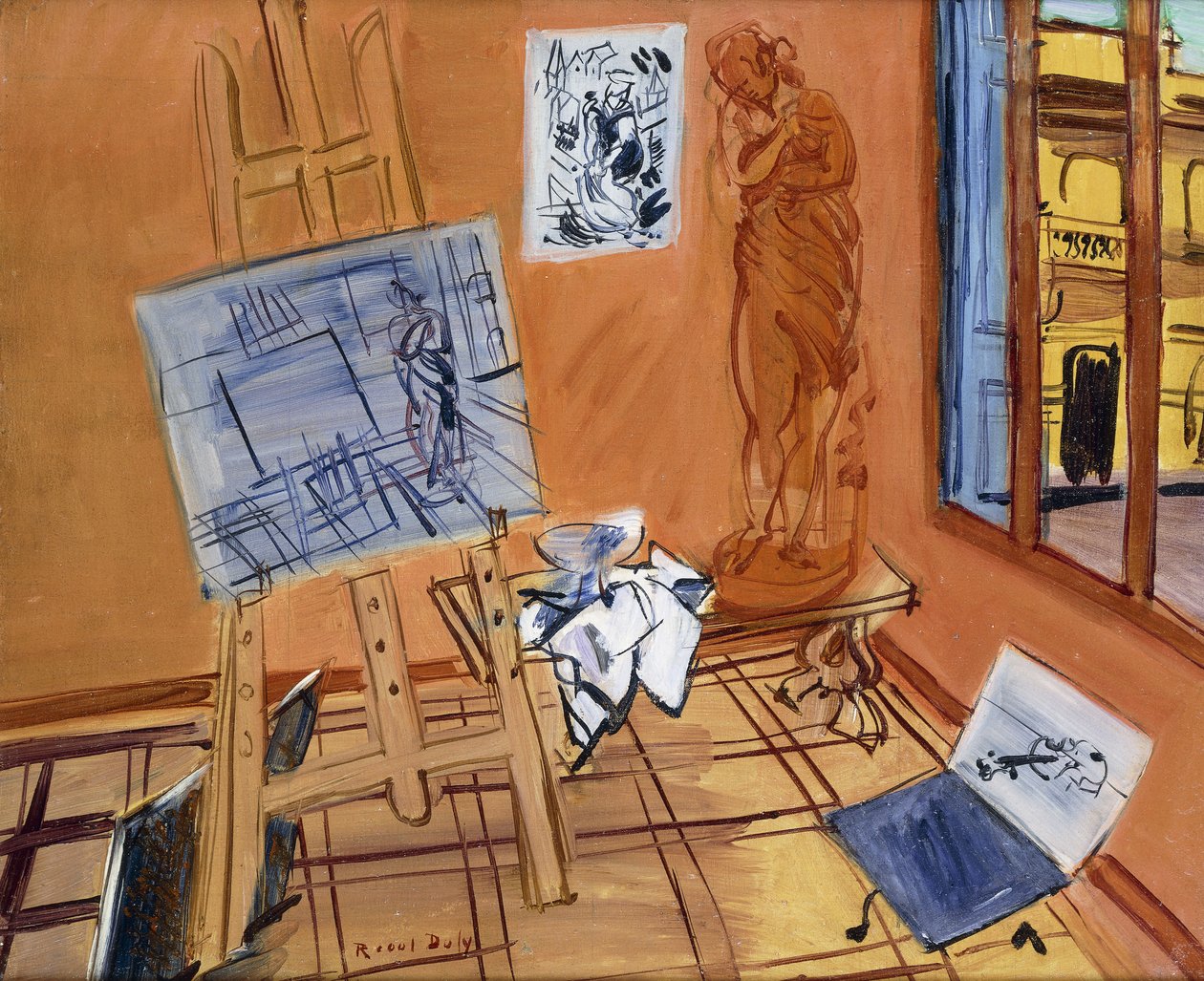 Het atelier aan de Rue Jeanne d