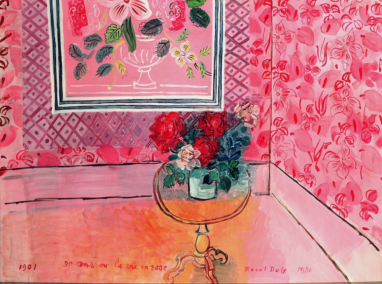 Dertig jaar of La Vie en Rose door Raoul Dufy