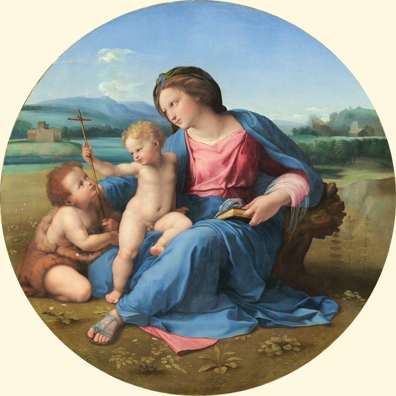 De Alba Madonna, ca. 1510 door Raffaello Sanzio Raphael