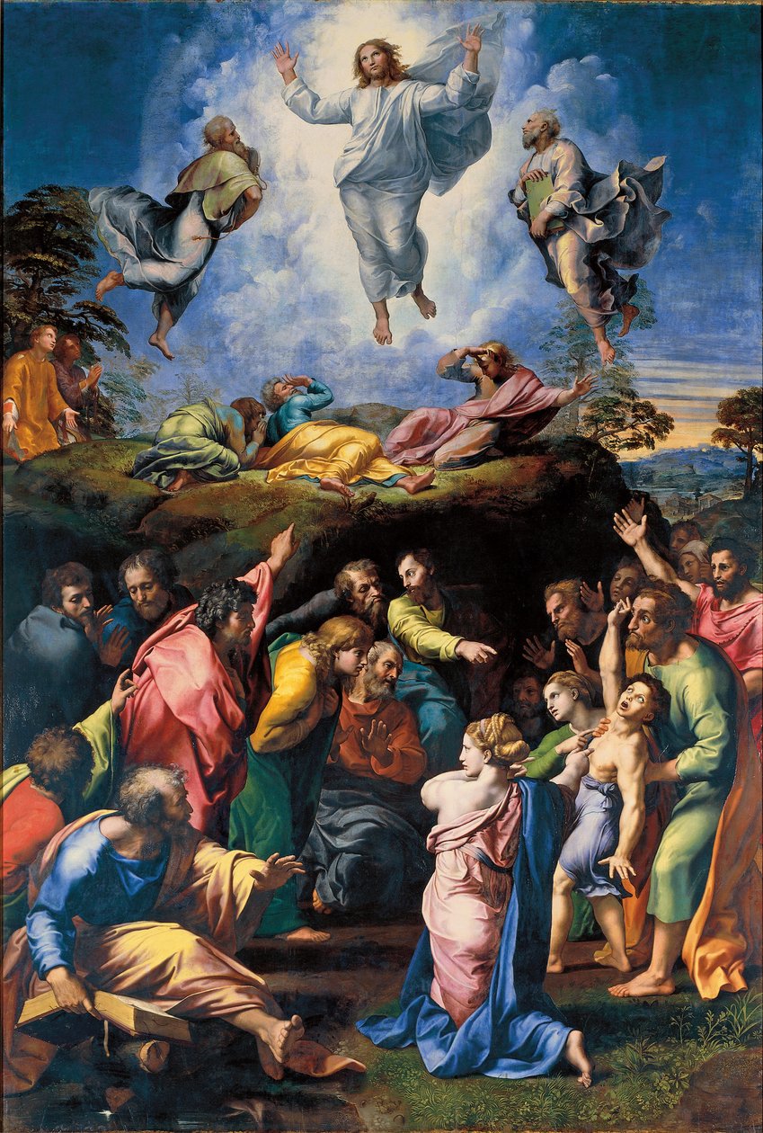 De Transfiguratie, ca. 1519-20 door Raphael