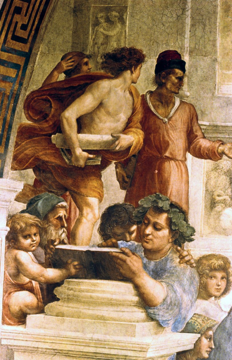 Epicurus door Raphael