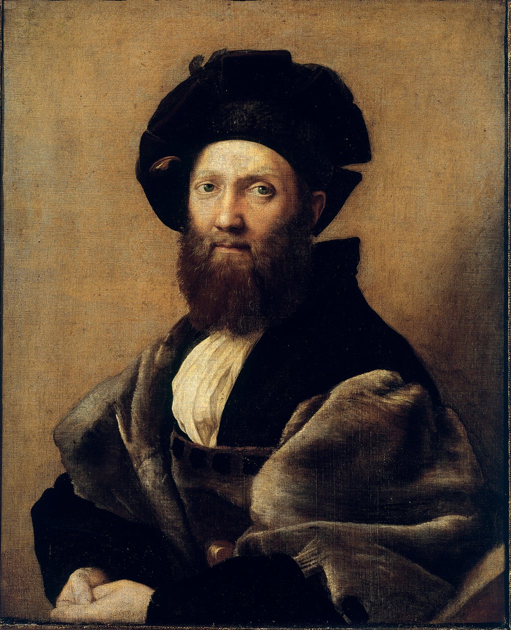 Portret van Baldassare Castiglione door Raphael