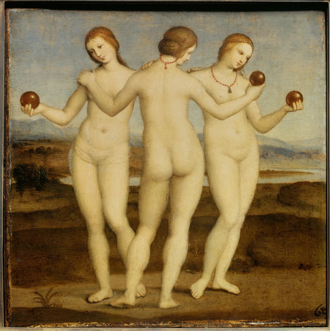 De drie gratiën door Raphael