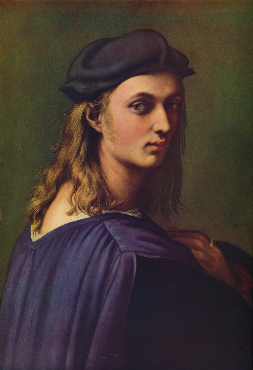 Bindo Altoviti, ca. 1515 door Raffaello Sanzio Raphael