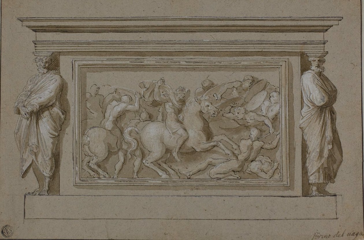 Ontwerp voor grafmonument voor de markies Francesco Gonzaga door Raphael