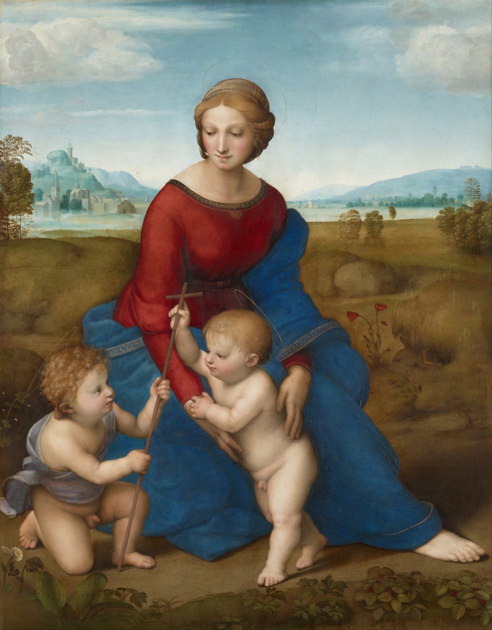 Madonna in de Weide door Raphael