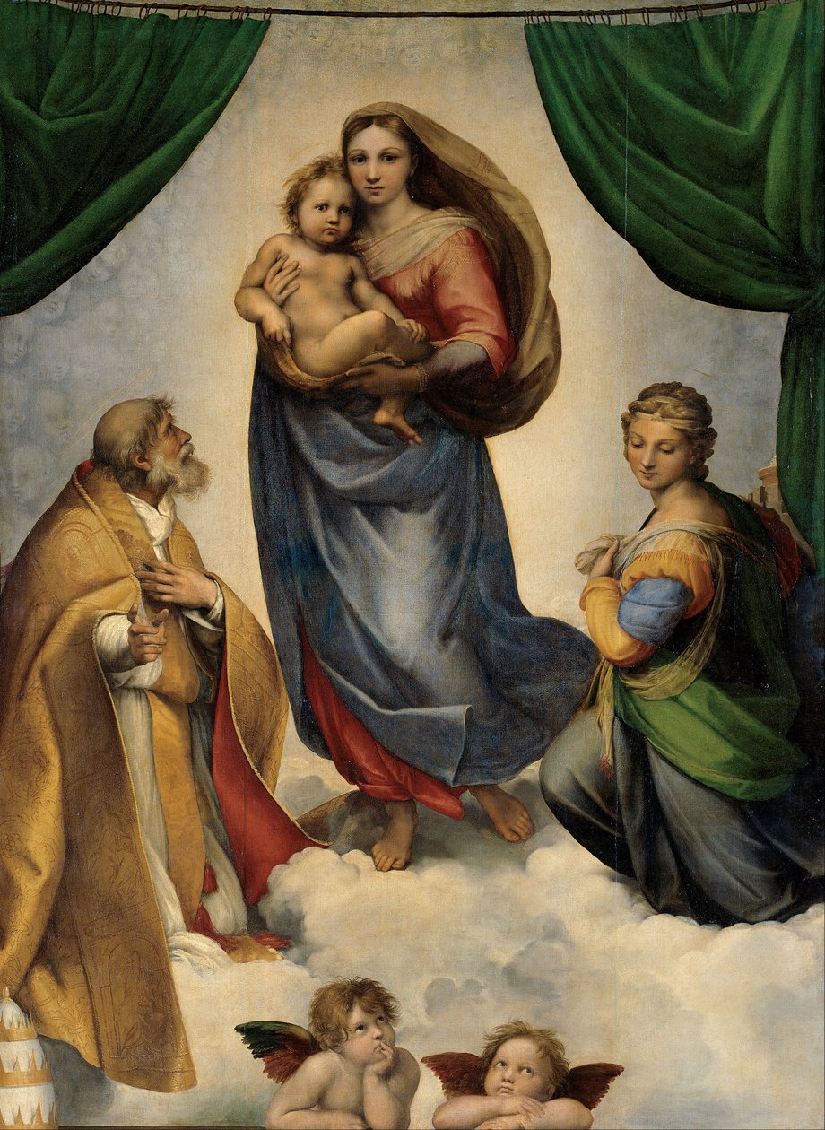 Sixtijnse Madonna door Raphael