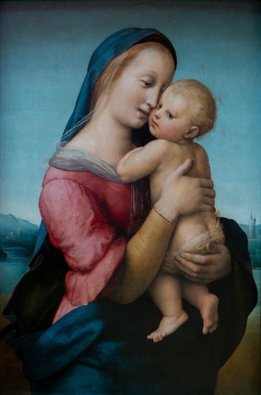 Tempi-Madonna door Raphael