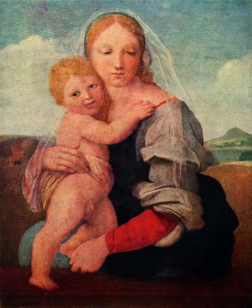 De Mackintosh Madonna, ca. 1510-1512, 1929 door Raffaello Sanzio Raphael
