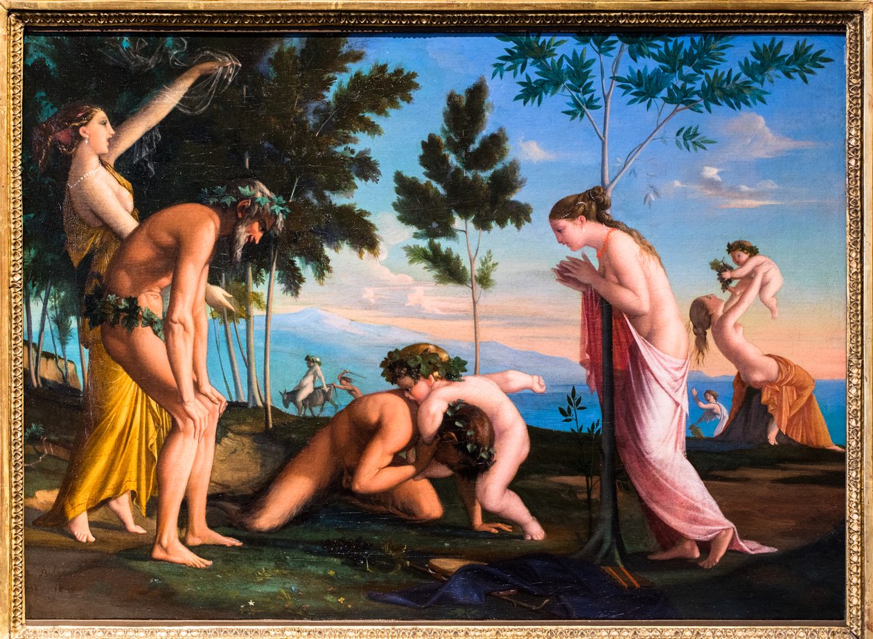 De kindertijd van Bacchus door Raymond Balze