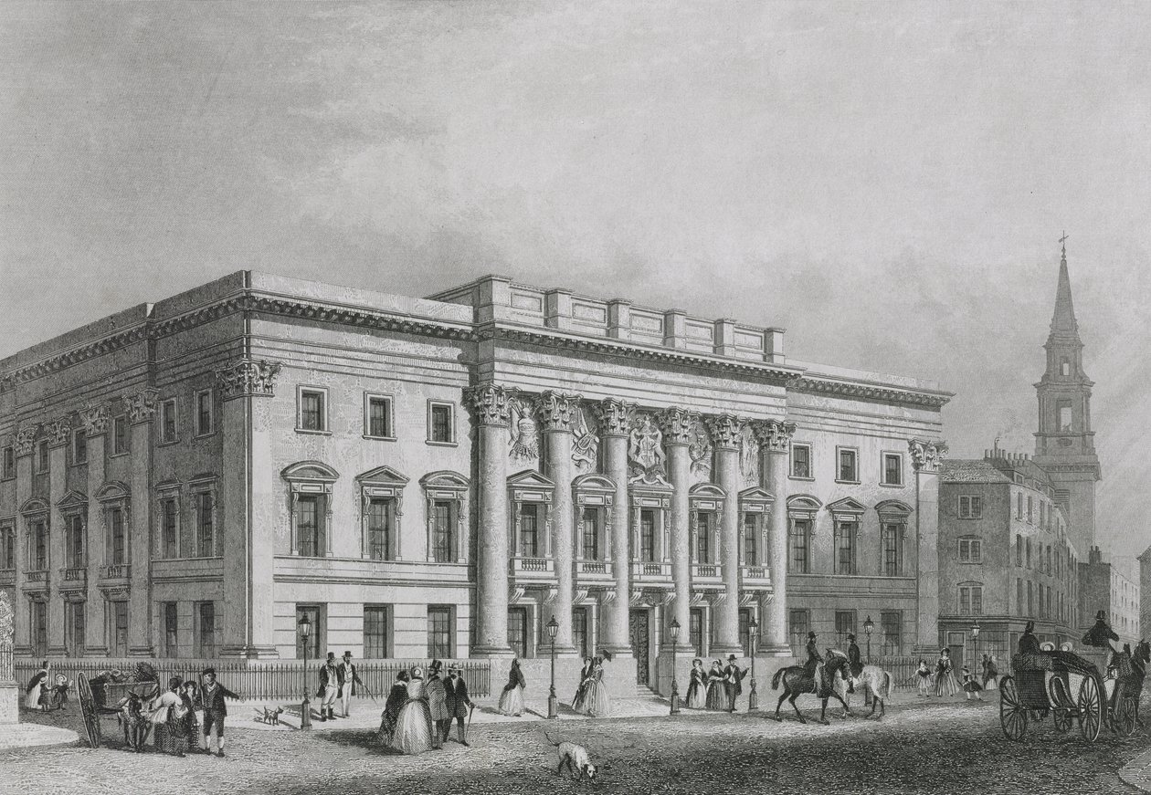 Uitzicht op de Goldsmiths