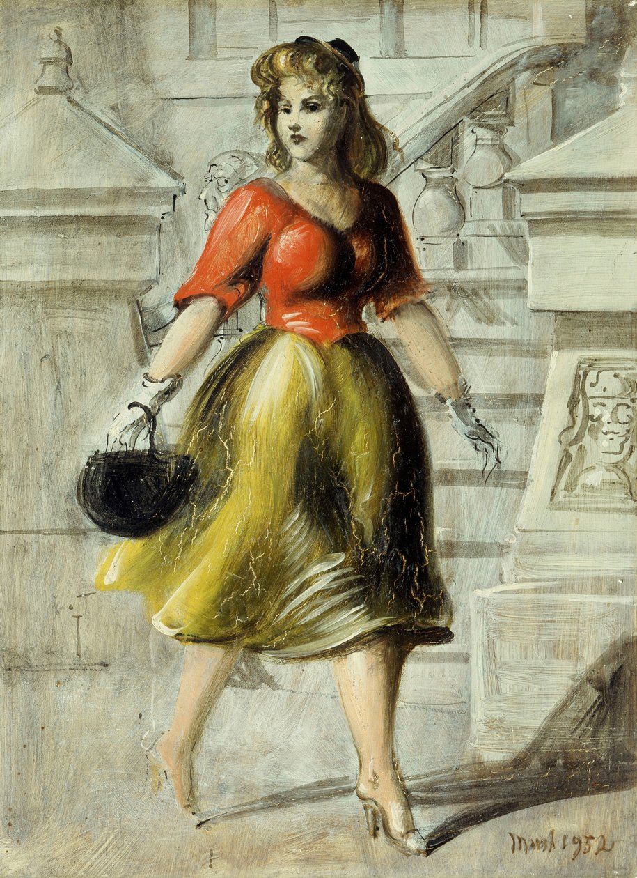 Uit voor een wandeling door Reginald Marsh