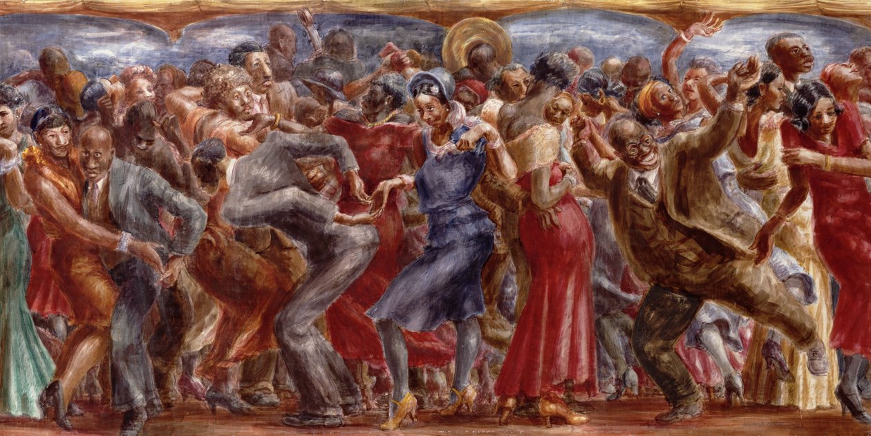 Savoy Balzaal door Reginald Marsh