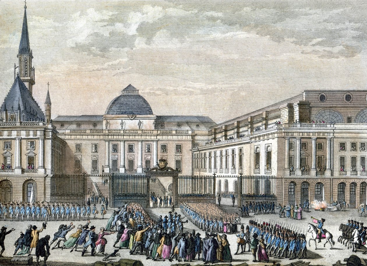 Bailly bij het parlement van Parijs. 1794-1804 door Reiner Vinkeles