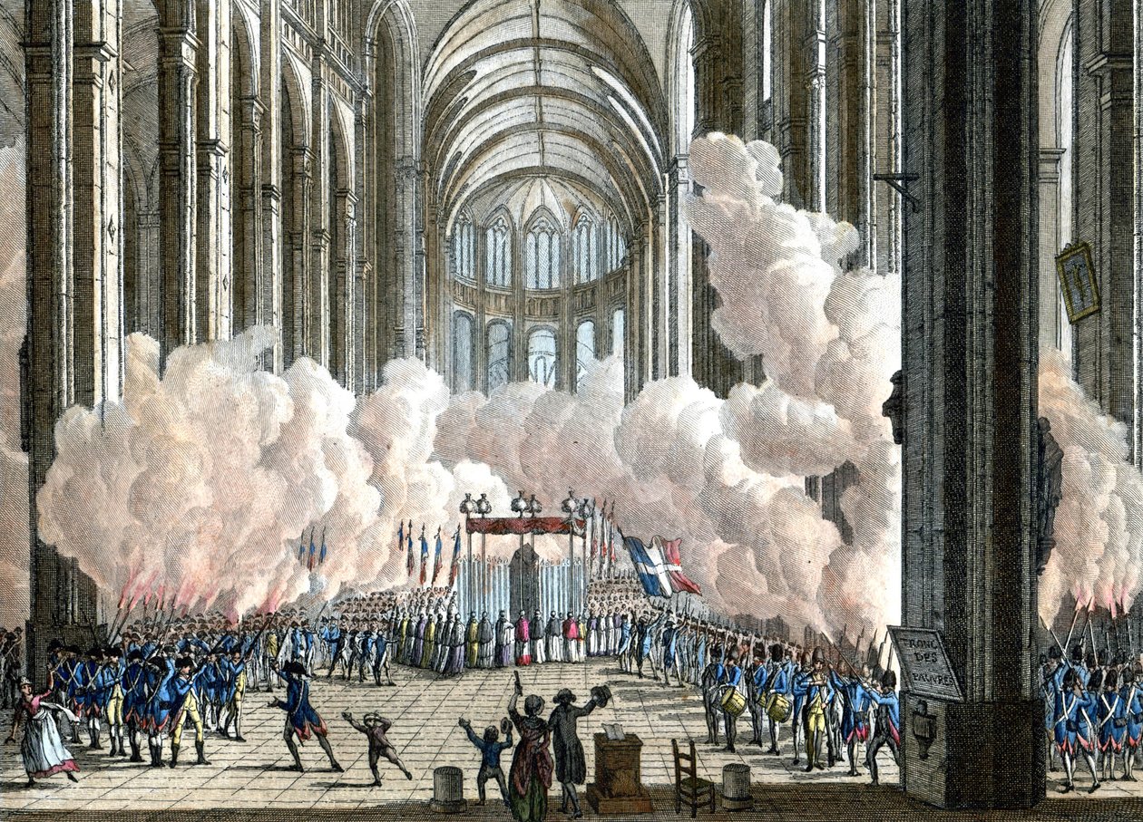 Begrafenis van Mirabeau door Reiner Vinkeles