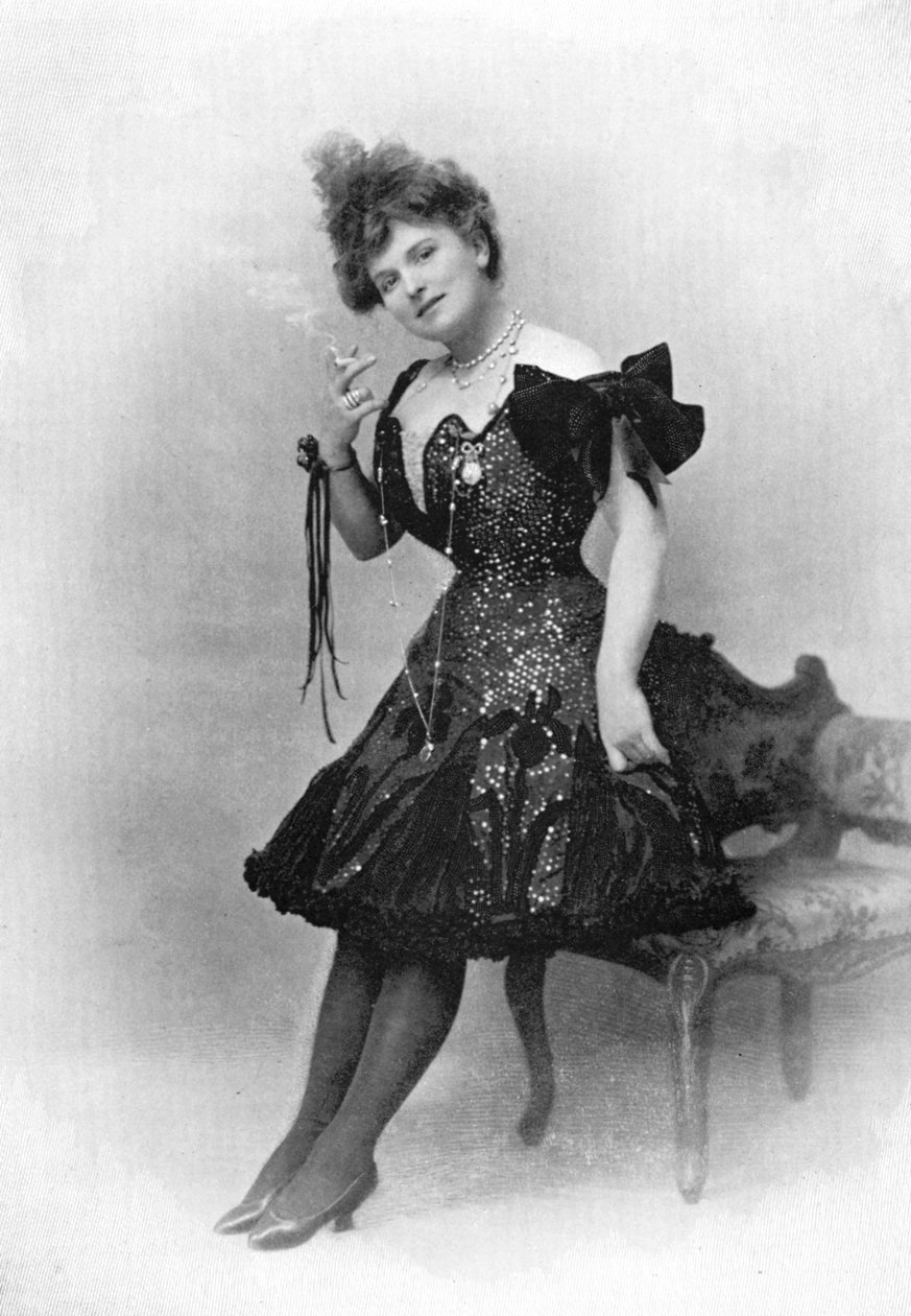Nina Martino, Italiaanse actrice, 1902-1903 door Reinhold Thiele