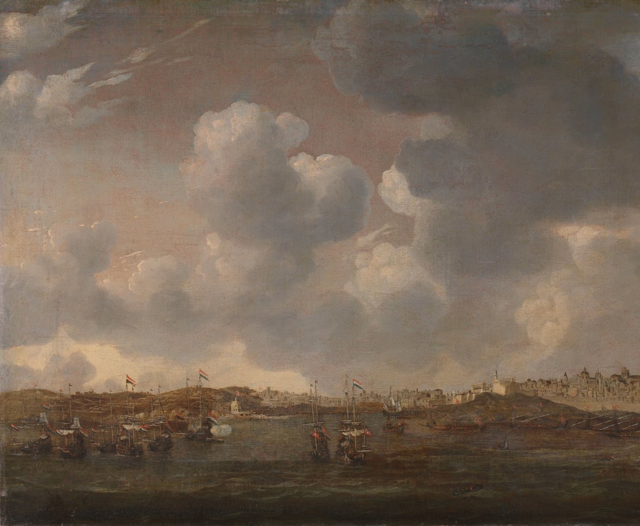 Gezicht op Salee, Marokko door Reinier Nooms (signed by artist)