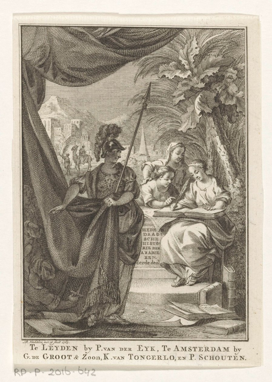 Allegorie op het Arabische Rijk door Reinier Vinkeles (I)