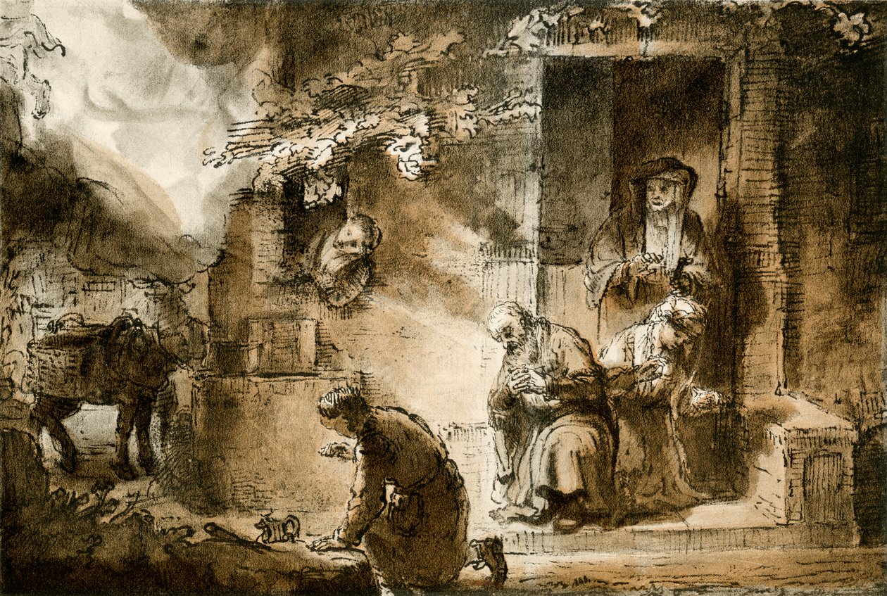 Onbekend beeld door Rembrandt van Rijn