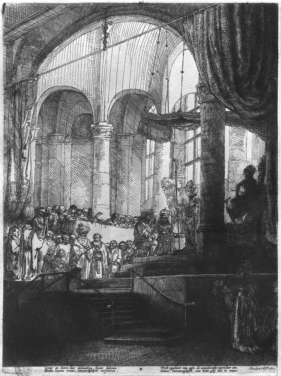 Medea, of het Huwelijk van Jason en Creusa, 1648 door Rembrandt van Rijn