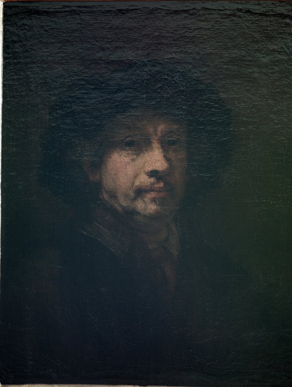 Zelfportret, ca. 1655 door Rembrandt van Rijn